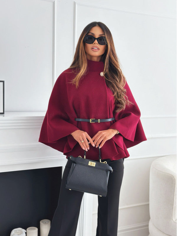 Margot Batwing Belted Cloak