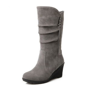 Seraphina Mid-Tube Heritage Boots