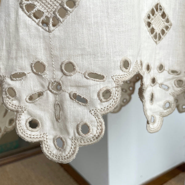 Isadora Embroidered Boho Gown