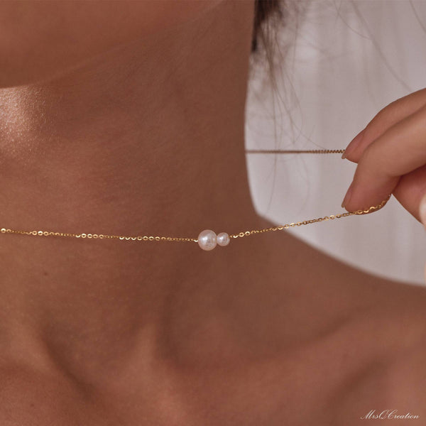 Celeste Pearl Boho Necklace