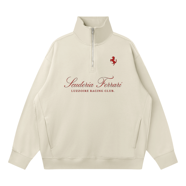 The Paddock Quarter-Zip | Heritage Cream Edition