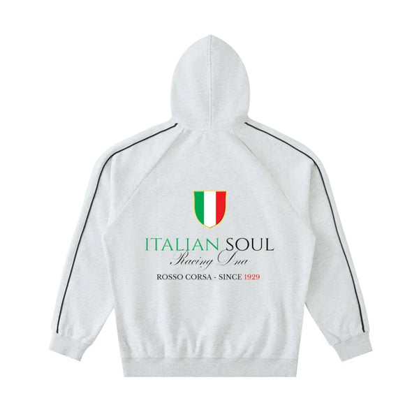The Racing DNA Hoodie White | Italian Soul Edition