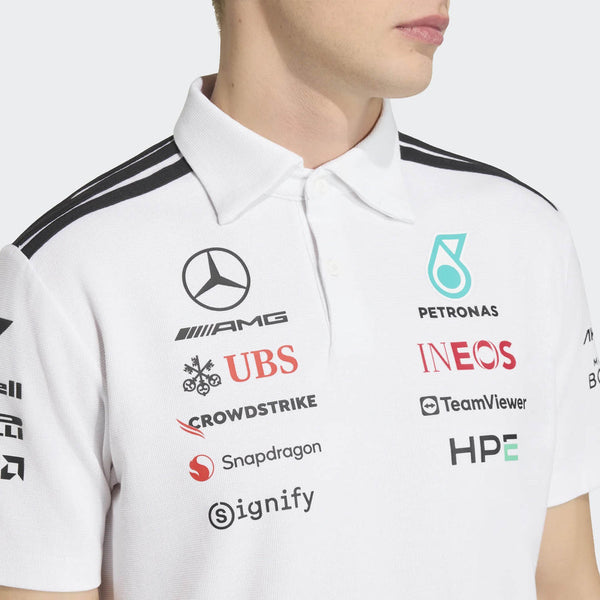 2026 F1 Mercedes-Benz White Polo